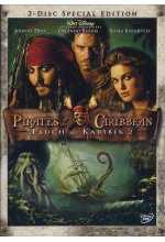 Pirates of the Caribbean - Fluch der Karibik 2  [SE] [2 DVDs] DVD-Cover
