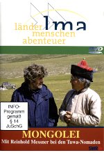 Mongolei - Mit Reinhold Messner bei den Tuwa-Nomaden - Länder Menschen Abenteuer DVD-Cover