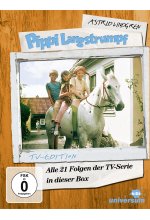 Pippi Langstrumpf  - TV-Serien-Box  [5 DVDs] DVD-Cover