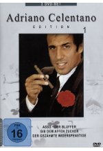 Adriano Celentano Edition: Der Bluffer/Asso/Gib dem Affen Zucker/Der gezähmte Widerspenstige  [2 DVDs] DVD-Cover