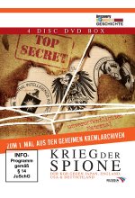 Krieg der Spione - Der KGB gegen Deutschland, Japan, USA und England  [4 DVDs] DVD-Cover