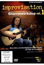 Peter Autschbach - Improvisation/Gitarrenworkshop Vol. 1  (+ Noten-/Tabulaturenbuch) DVD-Cover