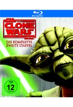 Star Wars - The Clone Wars - Staffel 2  [3 BRs] Blu-ray-Cover