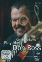 Don Ross - Play Like Don Ross/Guitar Workshop  (+ Noten/Tabulaturenbuch) DVD-Cover