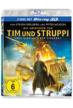 Die Abenteuer von Tim und Struppi - Das Geheimnis der Einhorn  (+ Blu-ray) Blu-ray 3D-Cover