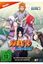 Naruto Shippuden - Staffel 6 - Uncut  [4 DVDs] DVD-Cover
