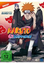 Naruto Shippuden - St. 7&8 - Uncut  [4 DVDs] DVD-Cover