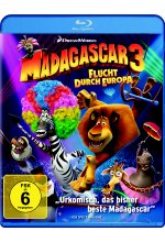 Madagascar 3 - Flucht durch Europa Blu-ray-Cover