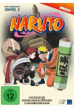 Naruto - Die komplette Staffel 3 - Uncut  [4 DVDs] DVD-Cover