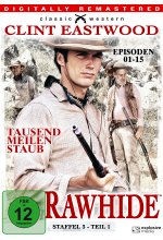 Rawhide - Tausend Meilen Staub - Season 3.1  [4 DVDs] DVD-Cover