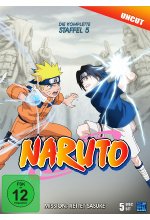 Naruto - Die komplette Staffel 5 - Uncut  [5 DVDs] DVD-Cover