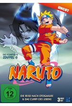 Naruto - Die komplette Staffel 6 - Uncut  [3 DVDs] DVD-Cover