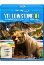 Yellowstone 3D - Amerikas grösstes Naturwunder  (inkl. 2D-Version) Blu-ray 3D-Cover