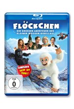 Flöckchen - Die großen Abenteuer des kleinen weissen Gorillas! Blu-ray-Cover