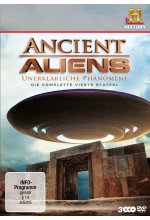 Ancient Aliens - Unerklärliche Phänomene - Staffel 4  [3 DVDs] DVD-Cover