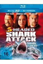 3-Headed Shark Attack - Mehr Köpfe, mehr Tote! - Uncut Blu-ray 3D-Cover