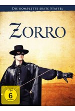 Zorro - Die komplette erste Staffel  [6 DVDs] (+ Bonus-DVD) DVD-Cover