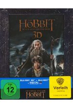 Der Hobbit 3 - Die Schlacht der fünf Heere - Extended Edition  [2 BR3Ds] (+ BR) (+ 2 Bonus-Blu-rays) Blu-ray 3D-Cover