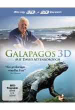 Galapagos mit David Attenborough  (inkl. 2D-Version) Blu-ray 3D-Cover