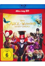 Alice im Wunderland - Hinter den Spiegeln Blu-ray 3D-Cover