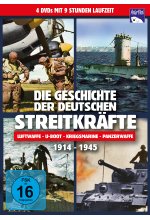 Die Geschichte der deutschen Streitkräfte 1914 - 1945  [4 DVDs] DVD-Cover