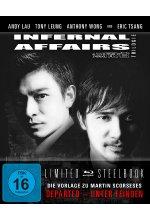 Infernal Affairs 1-3 - Trilogie - Uncut/Steelbook  [LE] [3 BRs] Blu-ray-Cover
