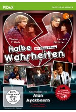 Halbe Wahrheiten / Brilliante Verwechslungskomödie mit toller Besetzung (Pidax Theater-Klassiker) DVD-Cover