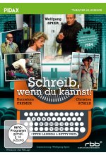 Schreib, wenn du kannst! / Charmante Boulevardkomödie mit Wolfgang Spier (Pidax Theater-Klassiker) DVD-Cover