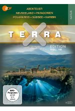 Terra X - Edition Vol. 10: Abenteuer Neuseeland / Patagonien / Polarkreis / Südsee / Karibik inl. Bonusmaterial [3 DVDs] DVD-Cover