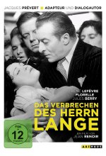Das Verbrechen des Herrn Lange - Digital Remastered DVD-Cover