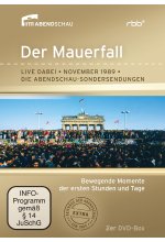 Der Mauerfall - Live dabei - November 1989 - Die Abendschau Sondersendungen  [2 DVDs] DVD-Cover