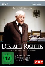 Der alte Richter / Die komplette 12-teilige Serie mit Paul Hörbiger (Pidax Serien-Klassiker)  [4 DVDs] DVD-Cover