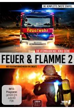 Feuer & Flamme - Mit Feuerwehrmännern im Einsatz - Staffel 2  [3 DVDs] DVD-Cover