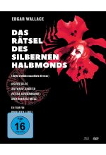 Edgar Wallace: Das Rätsel des silbernen Halbmonds (Mediabook, 1 Blu-ray + 2 DVDs) Blu-ray-Cover