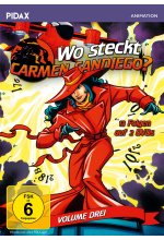 Wo steckt Carmen Sandiego?, Vol. 3 / Weitere 13 Folgen der preisgekrönten Zeichentrickserie zum Mitraten (Pidax Animatio DVD-Cover