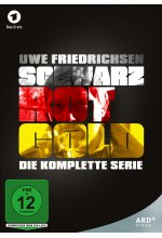 Schwarz Rot Gold - Die komplette Serie mit Uwe Friedrichsen  [9 DVDs] DVD-Cover