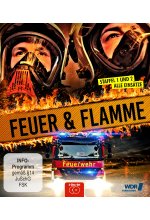 Feuer und Flamme - Mit Feuerwehrmännern im Einsatz - Staffel 1+2  [2 BRs] Blu-ray-Cover