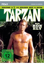 Tarzan, Vol. 3 / Weitere 16 Folgen der Kultserie mit Ron Ely (Pidax Serien-Klassiker)  [4 DVDs] DVD-Cover
