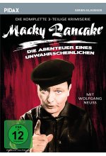 Macky Pancake - Die Abenteuer eines Unwahrscheinlichen / Die komplette 3-teilige Krimiserie mit Wolfgang Neuss (Pidax Se DVD-Cover