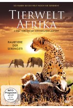 Tierwelt Afrika – Raubtiere der Serengeti  [2 DVDs] DVD-Cover