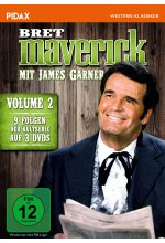Bret Maverick - Vol. 2 / Weitere neun Folgen der legendären Westernserie mit James Garner (Pidax Western-Klassiker) <br>[3 DVD-Cover
