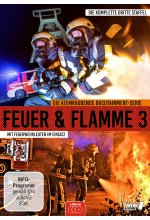 Feuer und Flamme - Mit Feuerwehrmännern im Einsatz - Staffel 3  [3 DVDs] DVD-Cover