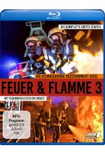 Feuer und Flamme - Mit Feuerwehrmännern im Einsatz - Staffel 3 Blu-ray-Cover
