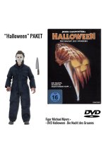 Halloween 1 DVD - Die Nacht des Grauens + Michael Myers Figur (ca. 20 cm) DVD-Cover