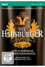 Die Habsburger - Eine europäische Familiengeschichte / Die komplette 12-teilige Serie (Pidax Doku-Highlights) (4 DVDs) DVD-Cover
