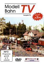 Modellbahn TV - Ausgabe 74<br><br> DVD-Cover