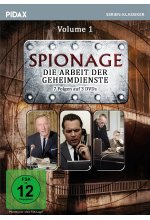 Spionage - Die Arbeit der Geheimdienste, Vol. 1 / Die ersten 7 Folgen der spannenden Krimiserie mit Starbesetzung (Pidax DVD-Cover