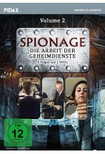 Spionage - Die Arbeit der Geheimdienste, Vol. 2 / Weitere 6 Folgen der spannenden Krimiserie mit Starbesetzung (Pidax Se DVD-Cover