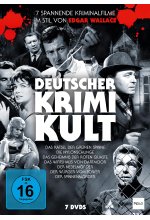 Deutscher Krimi-Kult / 7 spannende Kriminalfilme im Stil von Edgar Wallace (Pidax Film Klassiker)  [7 DVDs] DVD-Cover