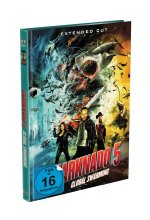 SHARKNADO 5 - Global Swarming - 2-Disc Mediabook - Cover A - Limited Edition auf 999 Stück - Extended Cut  (Blu-ray + DV Blu-ray-Cover